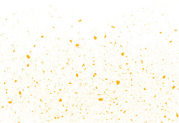 Luxury gold dust particles seamless sparkling christmas effect on transparent background 