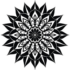 Fototapeta premium abstract-floral-forms-in-vector-isolated-on-white-.eps