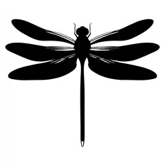 Dragonfly silhouette