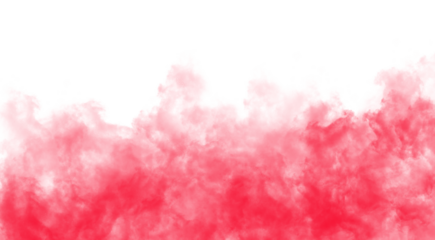 Vibrant pink smoke billowing against a dark background