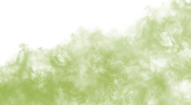 Ethereal yellow smoke billowing against a dark background