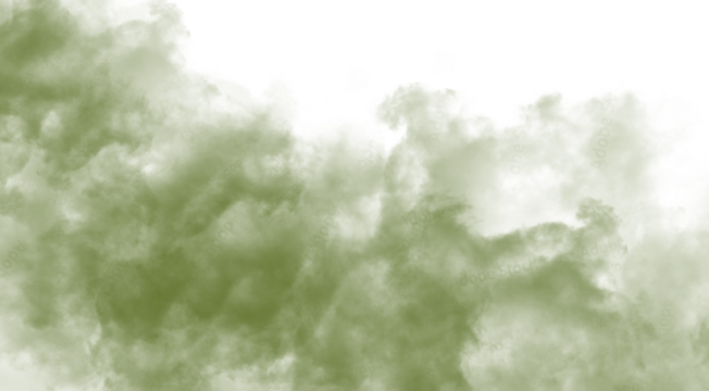 Ethereal green smoke swirling against a dark background - Powered by Adobe