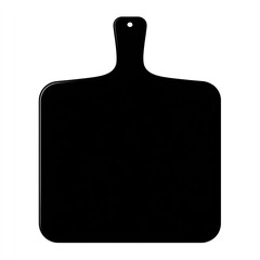 Black square cutting board