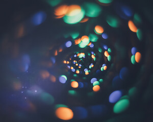 Naklejka premium abstract background with bokeh