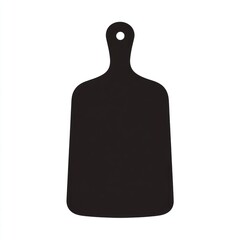 Black rectangular cutting board
