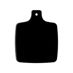 Black square cutting board