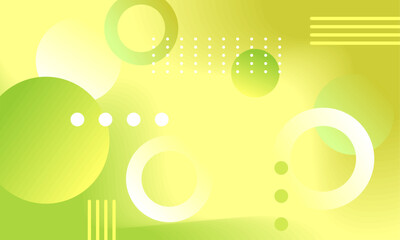 Minimalist abstract wallpaper in fresh yellow lime gradient