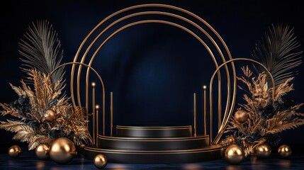 Luxury modern product display