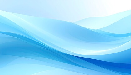 Fototapeta premium Abstract blue wave design