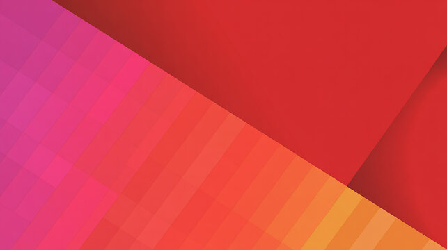 Vibrant abstract geometric background with overlapping planes of color - Powered by Adobe