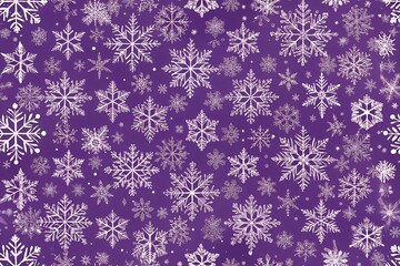 seamless pattern with snowflakes