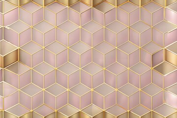 seamless pattern of geometric shapes