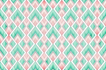 seamless pattern with geometric shapes