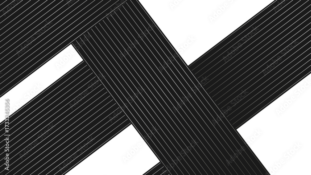 Wall mural vector illustration of the gray pattern of lines abstract background. modern architecture, geometric