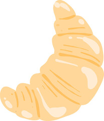 Cute Croissant Illustration