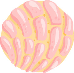 Cute Concha Illustration