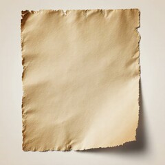 old paper with burnt edges