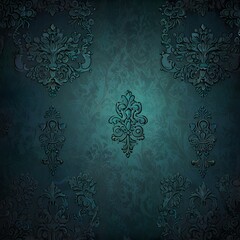 vintage background with floral pattern