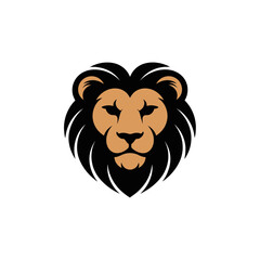 lion head mascot, fierce animal emblem, royal strength symbol, sports team branding, premium heritage logo, bold vector illustration
