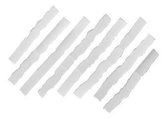 Creative abstract design elements perfect for modern web layouts, trendy backgrounds and artistic projects, featuring torn paper strips for a unique and edgy feel, ideal for adding texture