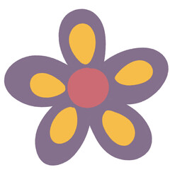 abstract flower vector illustration