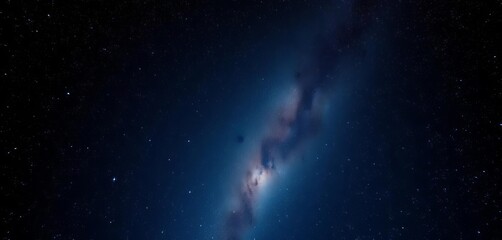 Fototapeta premium Vast, inky black sky brimming with countless twinkling stars and a silver Milky Way, milky way, image
