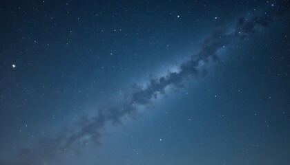 Simple Beautiful Starry Sky Night Background for Dreamy Cosmic and Celestial Design Projects