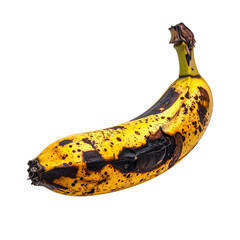 Isolated Rotten Banana