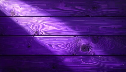 Purple wood planks with striking wood grain and beautiful light streaks