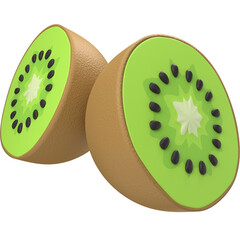 Kiwi 3D Icon
