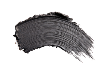 Dark gray cosmetic smear, smudged, textured