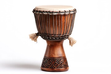 Hear the Rhythm Feel the Beat Beautiful African Djembe Drum Perfect for Music Projects and Cultural Events, Capture the Essence of World Music Today