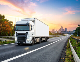 TRUCK トラック  logistics  MOCK UP