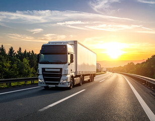 TRUCK トラック  logistics  MOCK UP