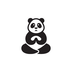 Yoga panda logo