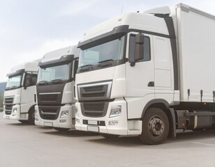 TRUCK トラック  logistics  MOCK UP