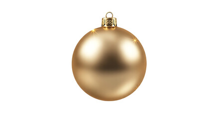 Elegant oval gold christmas ornament with black background