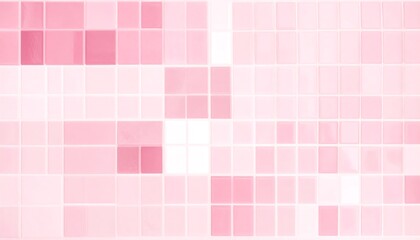 Abstract, pink, tiled pattern