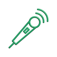 Mic icon design template