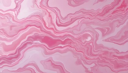 Beautiful Pink Silk and Acrylic Liquid Background with Swirl Waves, Marble Ripples, and Elegant Agate Texture