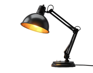 Desk lamp transparent background PNG