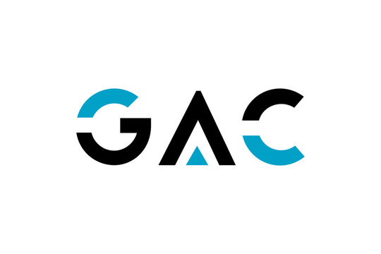 GAC Letter Logo Design &ndash; Modern, Versatile, and Stylized Branding Symbol for Multiple Entities