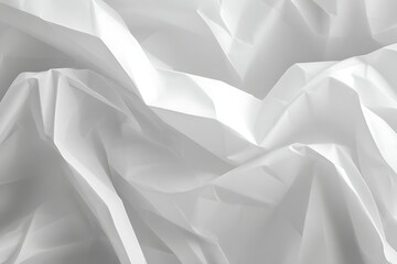 Fototapeta premium Photorealistic Crumpled Paper Surface