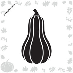 vector illustration of a pumpkin