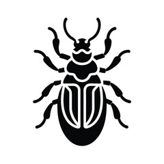 Beetle Icon Vector Illustration