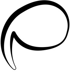 Speech bubble comic for chat symbol, talk, dialog