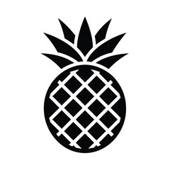 Pineapple Slice Icon Vector Illustration