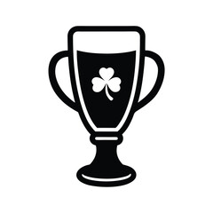 Irish Coffee Icon Vector Illustration