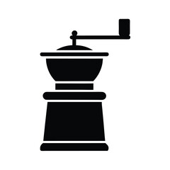 Coffee Grinder Icon Vector Illustration