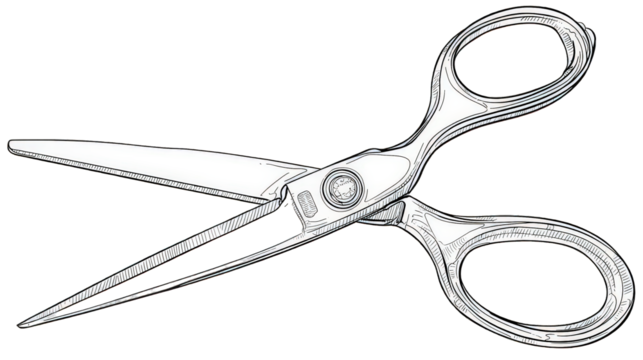 Simple Pair Of Scissors